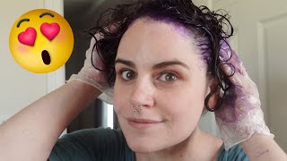 dyeing my hair purple + cooking carnivore breakfast + get ready with me ~ daily