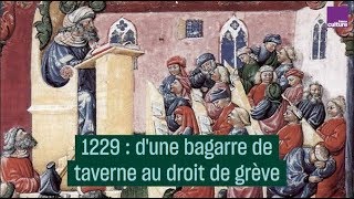 1229 : d'une bagarre de taverne au droit de grève - #CulturePrime