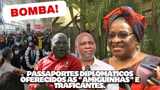 VERONICA MACAMO MANDATÁRIA DE DANIEL CHAPO ORDENOU A SONAMI CONFIRCAR PASSAPORTE DIPLOMÁTICO DE VM7