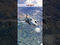 f 5 tiger jet soaring over mountains fighter in action aviation viralvideo shorts