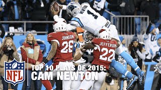 Top 10 Cam Newton Plays of 2015 MVP Season | NFL
