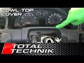 How to Remove Steering Wheel Cowl Top Dash Cover Trim - Audi A6 S6 RS6 - C5 - 1997-2005