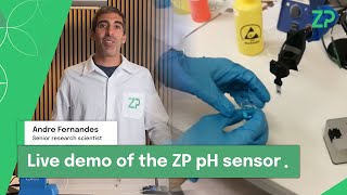 Live demo of the ZP pH sensor