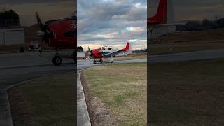 T-28C Taxing back to the hanger #t28  #aviation