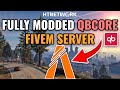 How to make a fully modded QBCore FiveM Server in minutes! 2024 | 120+ mods