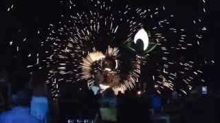 Fireshow on Lamai beach, Koh Samui 2013