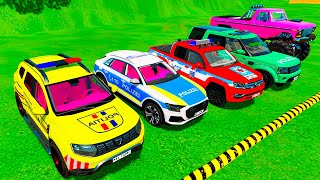 DELIVERING EMERGENCY MERCEDES, DACIA, VOLKSWAGEN \u0026 AUDI WITH MAN TRUCKS! Farming Simulator 22!