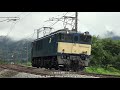 山のシェルパ（案内人）上越線を走るef64電気機関車特集 ef64 japanese work horse on joetsu line in japan.