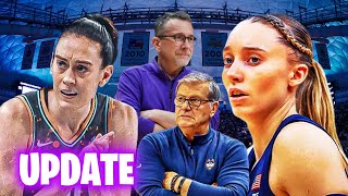 Paige Bueckers Set TO Pull Eli Mannning PUBLICITY STUNT \u0026 Breanna Stewart First Player CORED!