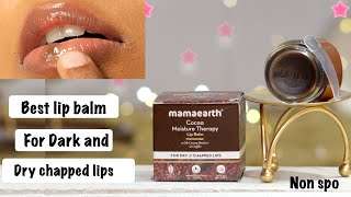 mamaearth Cocoa Moisture Therapy Lip Balm with Cocoa Butter \u0026 Coffee for Dry \u0026 Chapped Lips