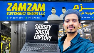 i Bought The Cheapest Laptop From Dubai Ft ZAMZAM ELECTRONICS