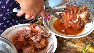 The Most Popular Food in Shengang District, Taichung/台中神岡區美食-豬腳,三角圓,鴨肉飯- Taiwanese Street Food