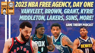 NBA Free Agency, Day One! VanVleet to HOU, Kyrie, Suns, Lakers, Kuzma, Poeltl, Grant, Brown, more!