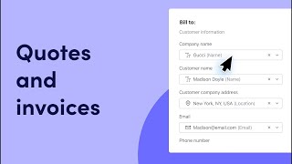 Quotes and invoices | monday.com tutorials