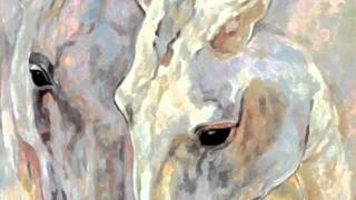 ANDALUSIAN HORSES | Original Painting by J\u0026O Art Studio Cologne