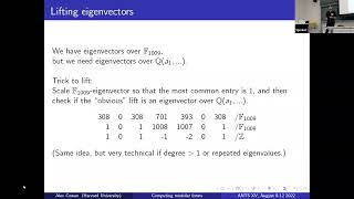 Computing newforms using supersingular isogeny graphs