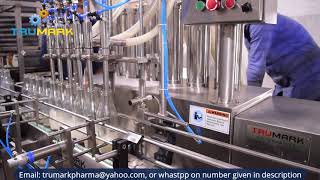 6 head Automatic Liquid Filling Machine