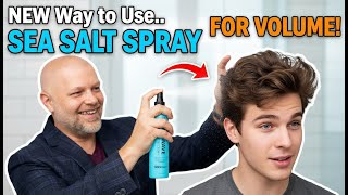How to Use Sea Salt Spray for Volume