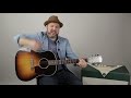 gibson j45 acoustic guitar demo