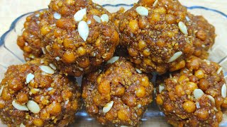 No Sugar Boondi Ladoo | No Colour, No Soda | Jaggery Boondi Ladoo