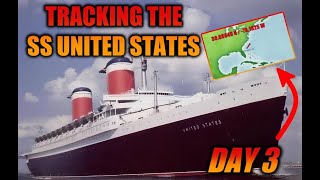 SS United States continues on the voyage to Alabama - Day 3