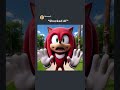 knuckles bullied sonic and this happened...😨 sonic knuckles memes