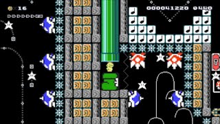 【Super Mario Maker】クリア率0%(0/21466)クツマリオ専用鬼畜コースに挑戦【マリオメーカー】