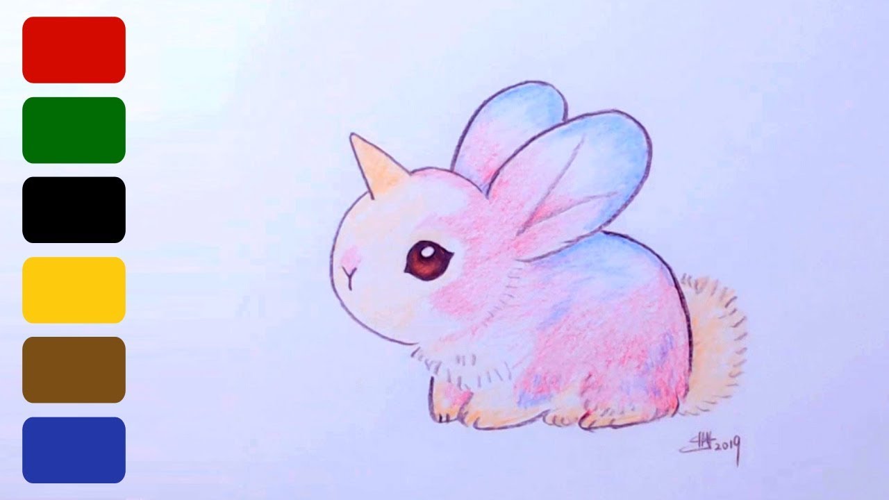 How To Draw A Cute Bunny