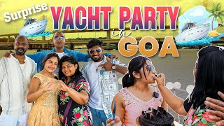 Surprise Yatch Party in Goa😍🎉| Raveena Daha