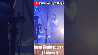 Iman Chakraborty Live Performance At Memari Book Fair 2023 #shorts #ytshorts | Ayan Banerjee Blogs