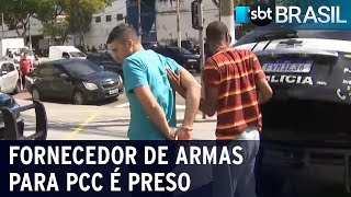 Fornecedor de armas para PCC é preso | SBT Brasil (17/04/23)