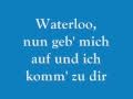 ABBA - Waterloo - German - Deutsch