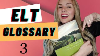 ELT/ESL Glossary 3 - The \