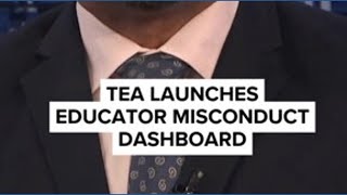 TEA launches educator misconduct dashboard