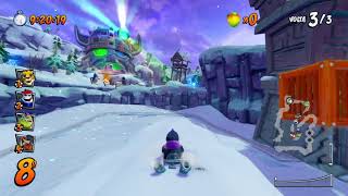 CTR Nitro-Fueled polar pass party (polar pass skrilex easter egg