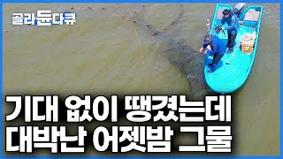 60년째 금강에서 먹고사는 어부가 툭 던진 그물에서 쏟아진 고기의 정체┃웅어 회 먹방┃한국기행┃#골라듄다큐