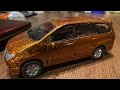 2015 Welly Toyota lnnova M/T Used diecast car 1:36 Scale