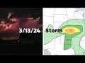 3/13/24 Enhanced Storm risk (GoPro POV)