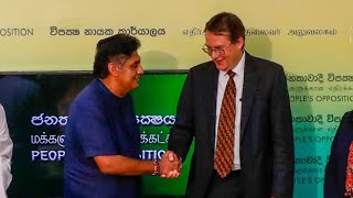 රටේ පවතින සැබෑ තතු විපක්ෂ නායක සජිත් ප්‍රේමදාස IMF නියෝජිතයන්ට පෙන්වා දෙයි.