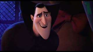 Every time Dracula sings in Hotel Transylvania