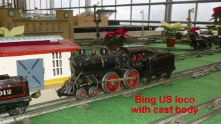 Vintage tinplate 0 gauge toytrains: Bing Brake Rail