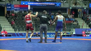 Repechage FS - 74 kg: A. BALTA (TUR) v. P. MALIK (IND)