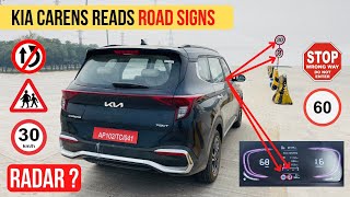 Kia Carens Can Read Road Signs, Gets Radar & Camera ?