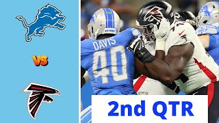 Detroit Lions vs. Atlanta Falcons Full Highlights 2nd QTR | NFL Week 3, 2023
