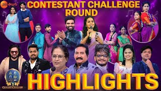 SAREGAMAPA CHAMPIONSHIP | Contestant Challenge Round HIGHLIGHTS | Sundays, 9PM | ZEE Telugu