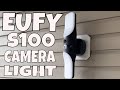 Eufy S100 Wall Light Cam Review -  Unboxing - Setup - Install - Testing - Security Camera