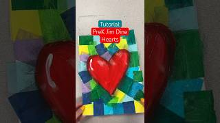 🫶🏻 #artteacherideas #prekart #valentinesdaycraft #artprojectsforkids #prekactivity #heartcraft