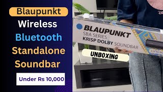 Blaupunkt SBA01 -Unboxing Wireless Bluetooth Soundbar under 10000