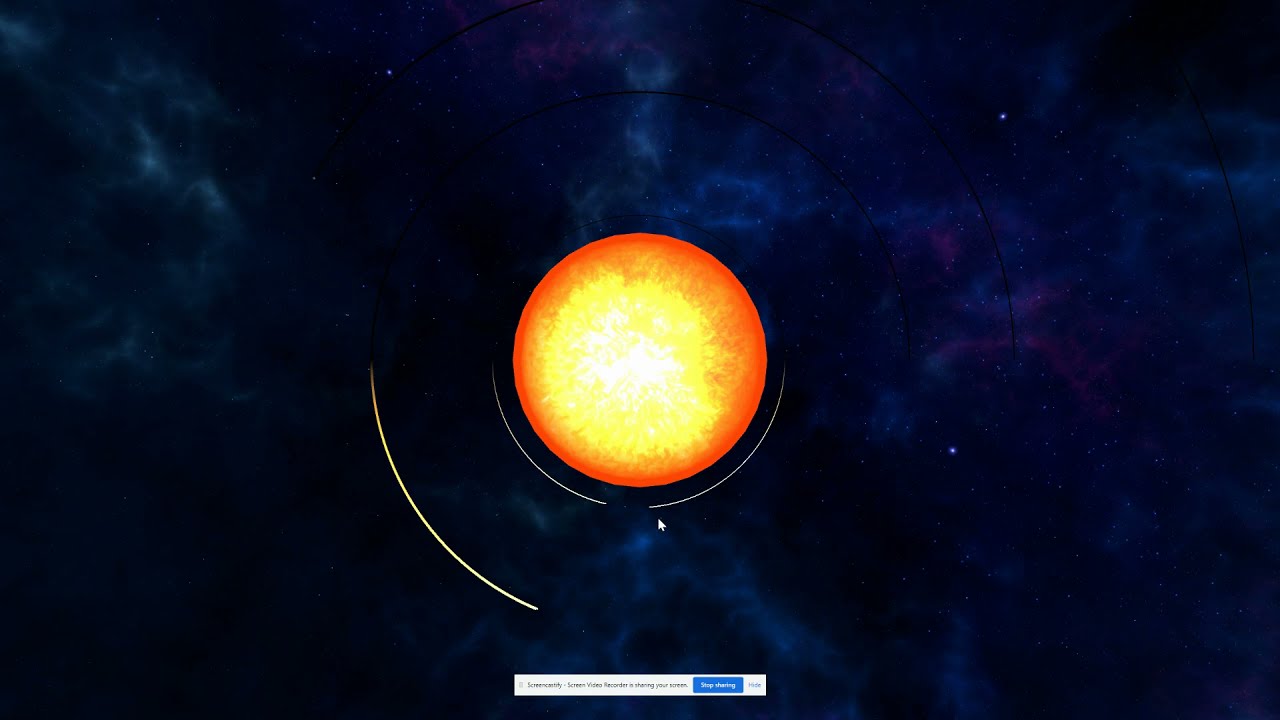 Solar System Simulation Youtube