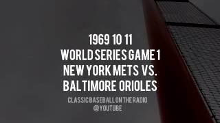 1969 10 11 New York Mets vs Orioles World Series Game 1 Radio Broadcast Bob Murphy